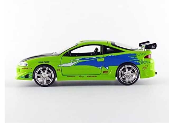 Brian’s Mitsubishi Eclipse Fast and Furious Diecast 1/24 1995