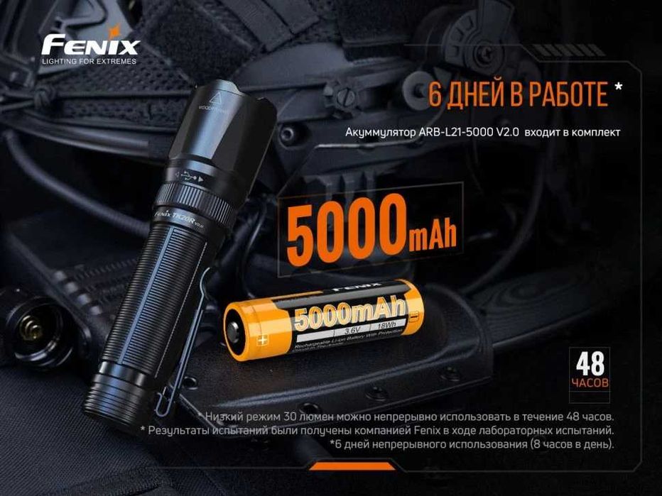 Fenix TK20R V2.0 Ліхтар Тактичний (3000 Люмен 475 М.) ГАРАНТІЯ 5 РОКІВ