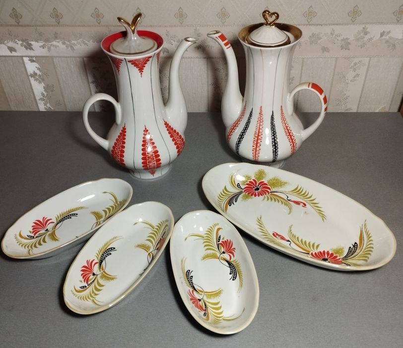 Красивые наборы фарфор керамика Украина и СССР