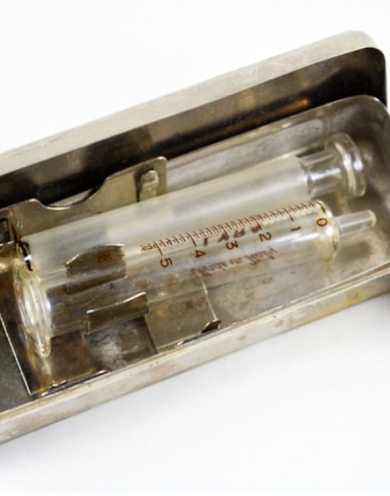 Material de Enfermagem vintage - Seringas