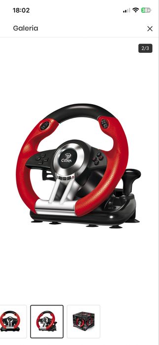 Kierownica  do  pc ,ps3,ps4