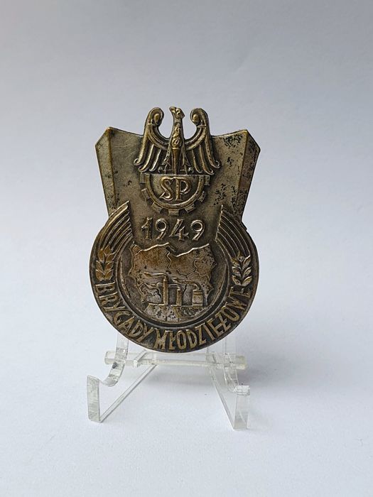 Odznaka Brygad Młodzieżowych Służba Polsce 1949
