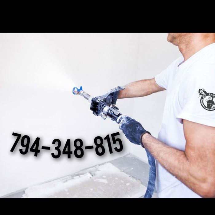 Szpachlowanie-Gładzie-Malowanie-Natryskowe PRACE ogólnobudowlane