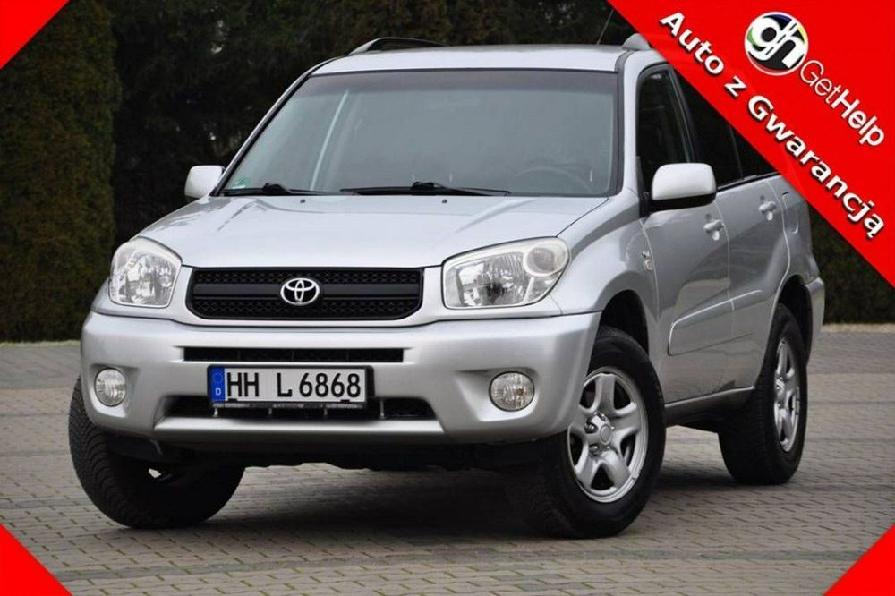 Toyota RAV4 1,8 Benz 125KM klimatyzacja 4xEl.Szyby Hak 1Wł. Super Stan Serwis z DE