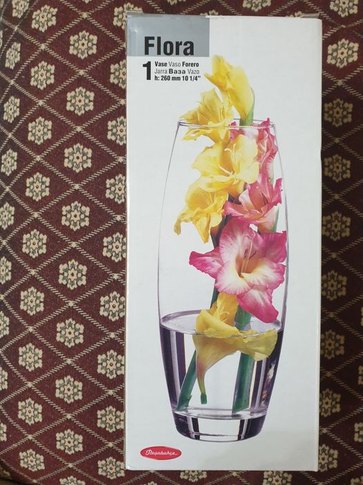 Скляна ваза Pasabahce Флора 26 см