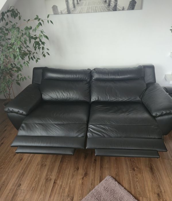 Sofa rozkładana skóra