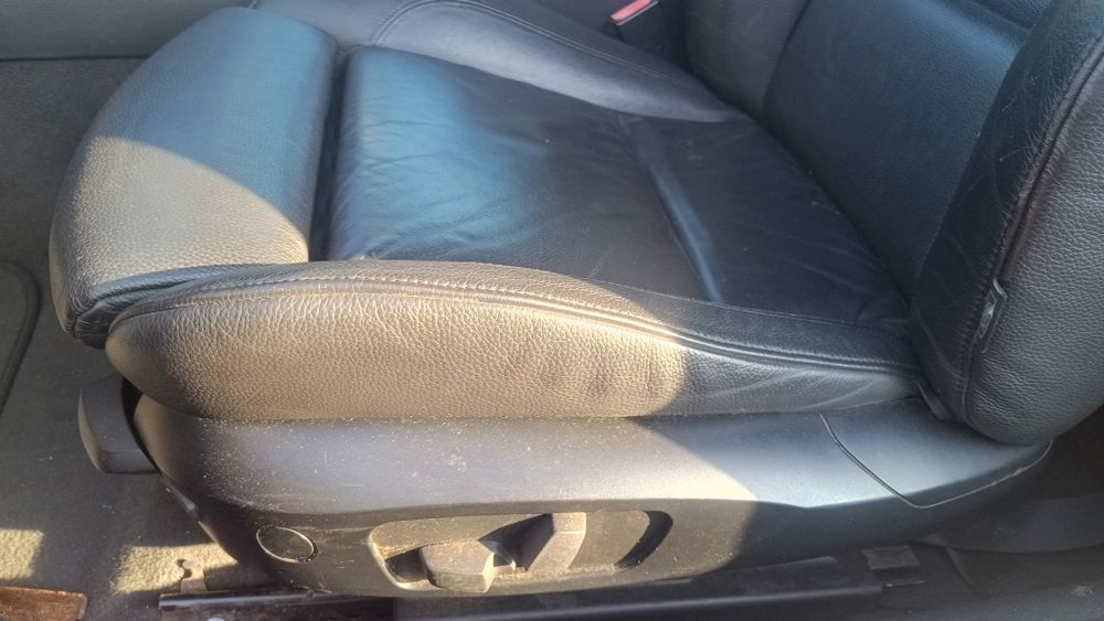 BMW E92 fotele sporty grzane Anglik UK czarne