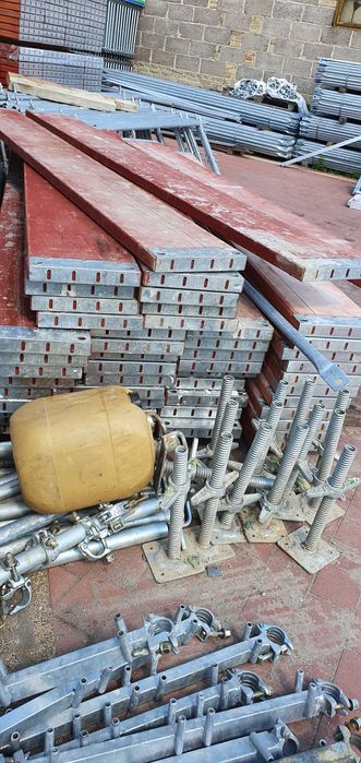 Rusztowanie używane elewacyjne poznańskie plettac dostawa cała Polska