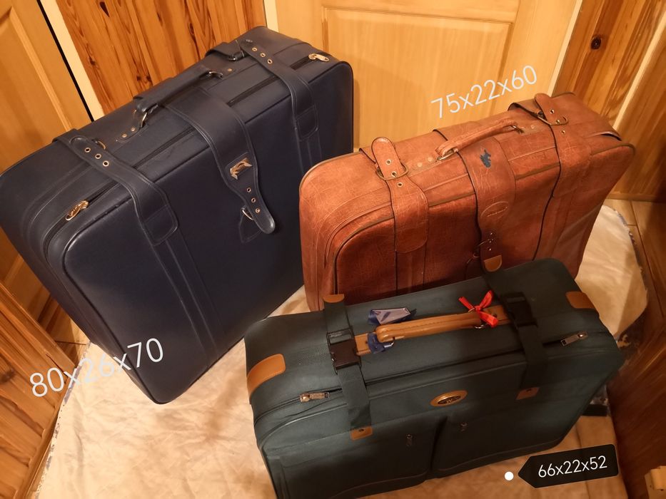 Walizki różne rozmiary