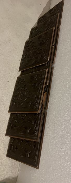 Peças madeira decorativa