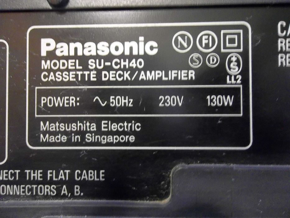radio panasonic su ch=40