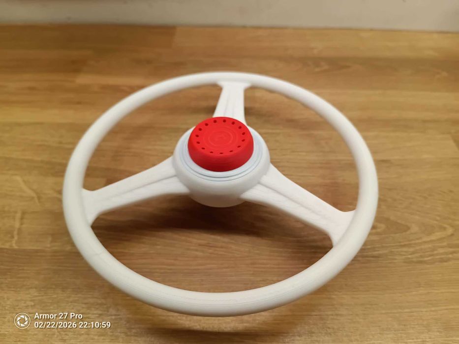 NOWA ! Kierownica Moskwicz AZAK na pedały.