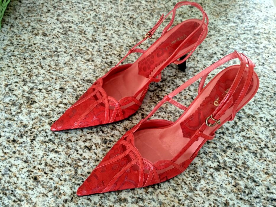 Conjunto sapatos e mala Andrea Bolena novos