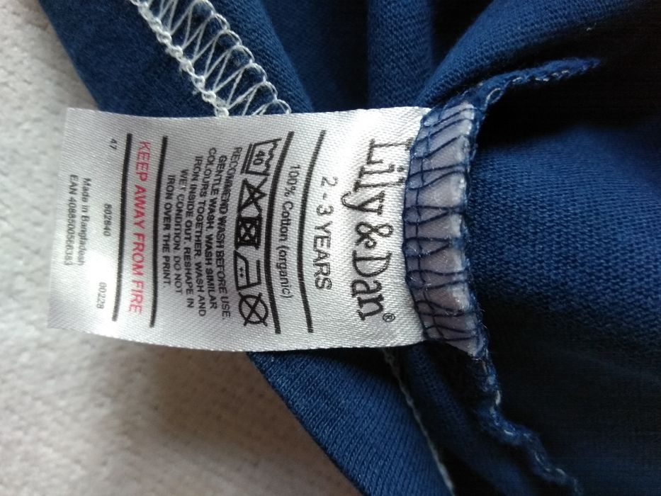 Bluzka z długim rękawem święta Boże Narodzenie 92-98 Lily&Dan