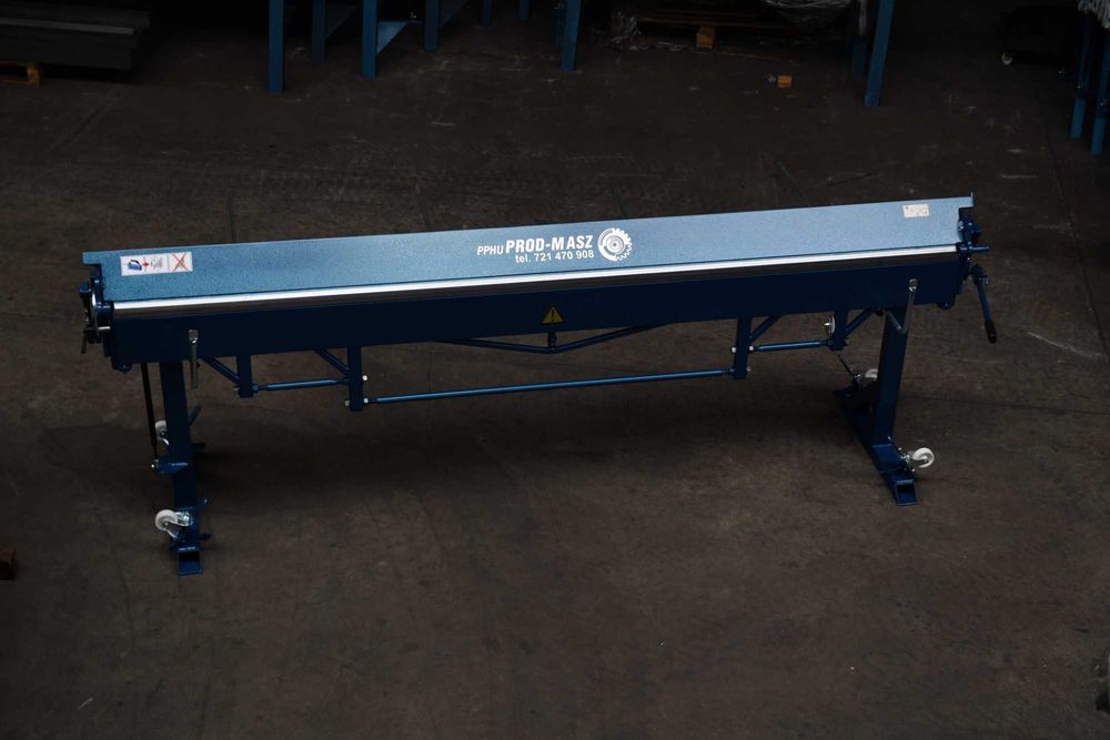 Giętarka do blachy zaginarka PRODMASZ 3140 0.8 stal MOCNA