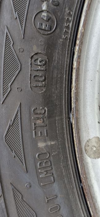 Jantes + pneu, roda suplente Mercedes Sprinter W906.  235/65R16C