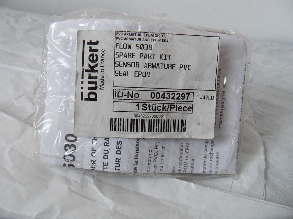 Burkert FLOW S030 czujnik przepływu + EPDM seal