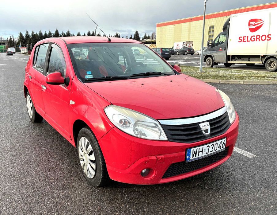 Dacia Sandero 1.4 MPi Najbogatsza Wersja Laureate Klimatyzacja Kamera
