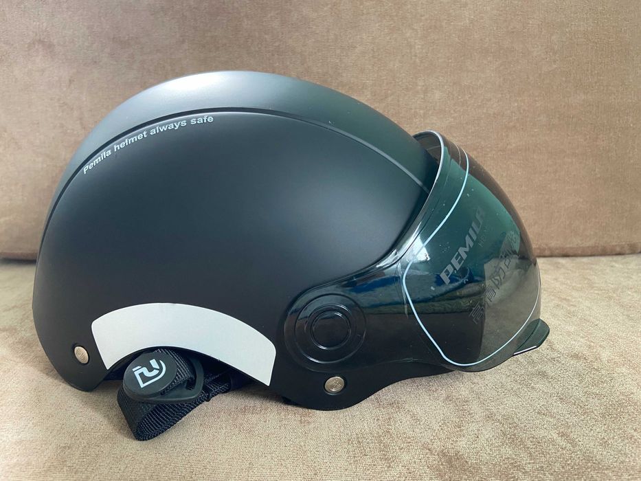 Мотошолом для скутера, мореда S,М Шлем Шльом Шолом Мотошлем Велошолом