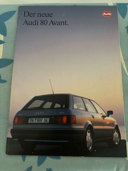Prospekt Audi 80 avant