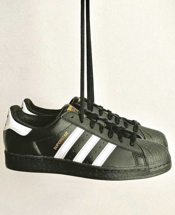 Nowe adidas Superstar XLG Black White R.39