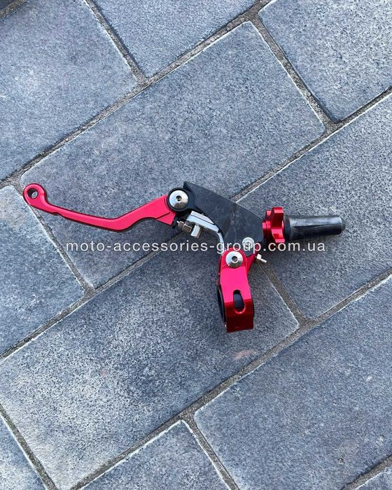 Важіль неламайка легкого вижиму зчеплення і гальм на мотоцикл ручки