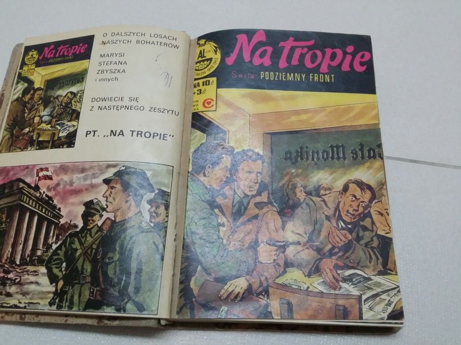 Podziemny front komiks komplet wszystkie części