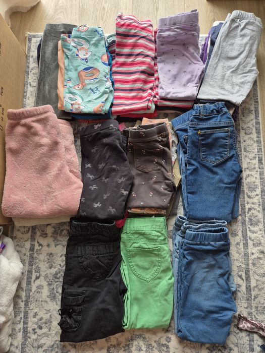 Super paka ubrań dla dziewczynki - rozm. 110