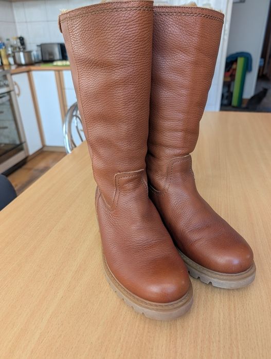 Skórzane kozaki Panama Jack Bambina B117 – Rozmiar 39 – Jak NOWE!