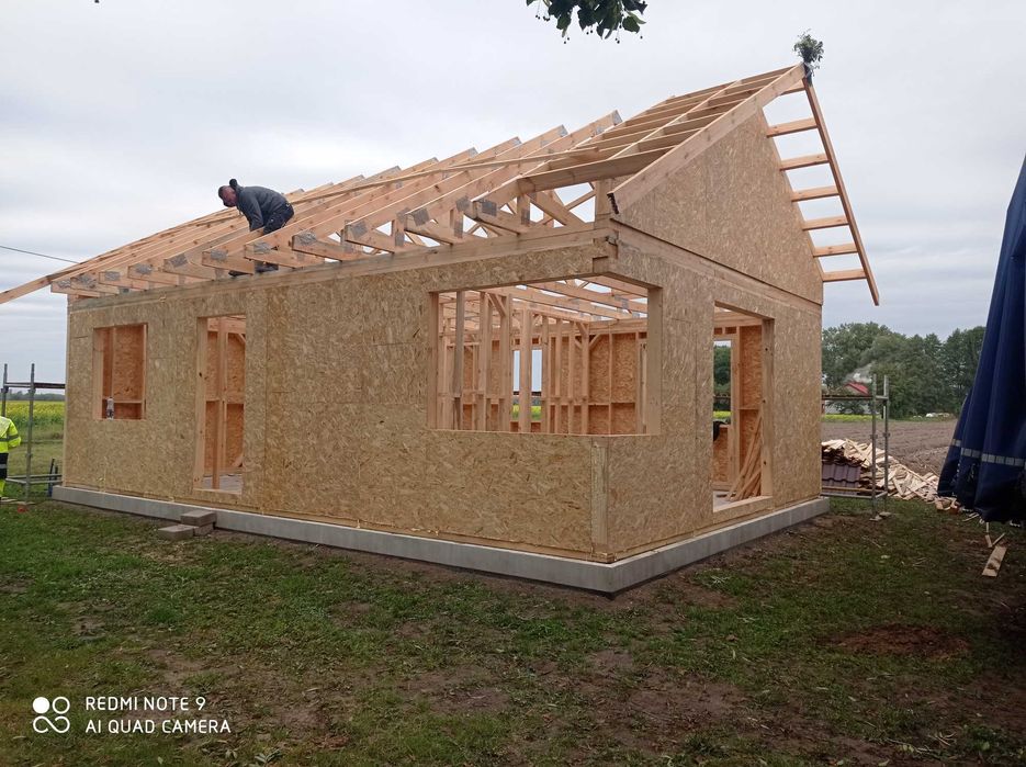 Wiązary dachowe , ,więźba dachowa ,dachy,konstrukcje drewniane, tartak