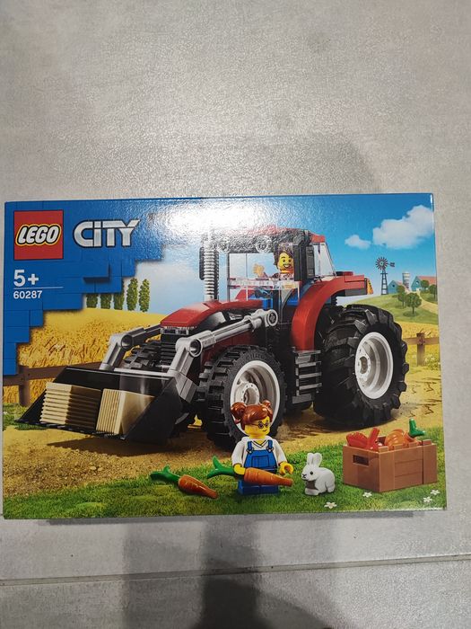 LEGO traktor klocki 60287