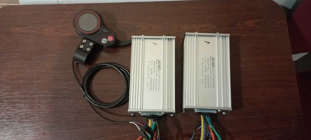 Комплект електроніки для повноприводного електросамоката 60в 50а