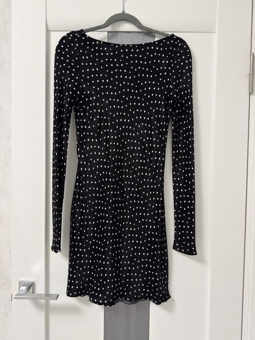 Zara сукня атласна