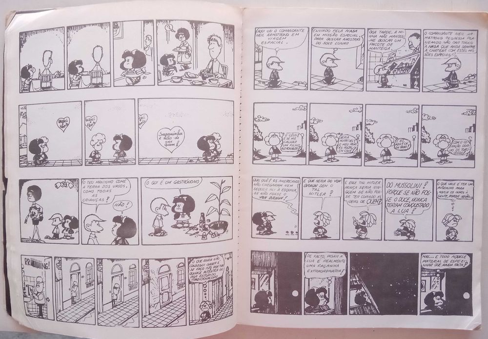 Quino  - - - Que Viva Mafalda - - - - -Livro