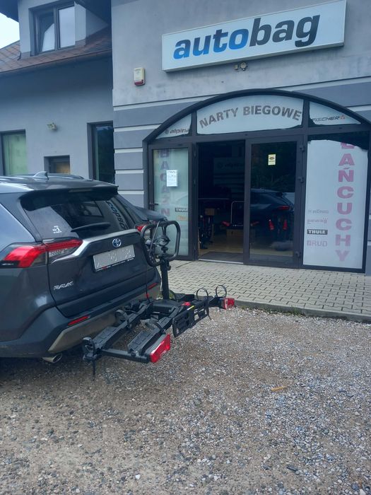 Platforma rowerowa Buzzrack Pro 2 do rowerów z bardzo szerokimi oponami - E-Biki , Fat - Bik, rampa do załadunku rowerów w standardzie