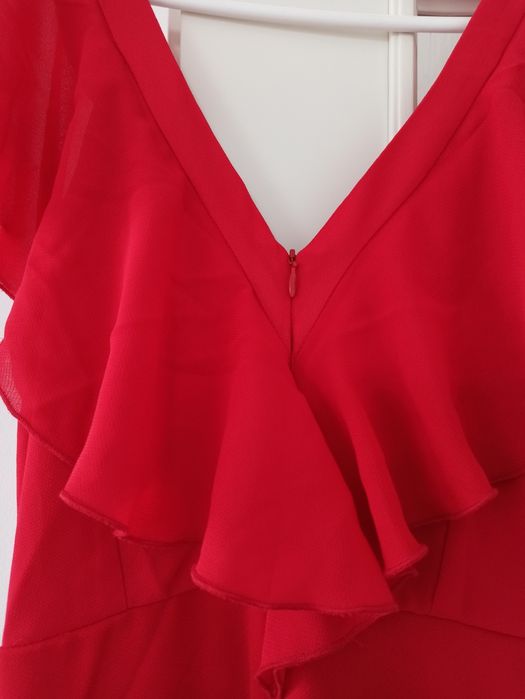 Sukienka wizytowa czerwona