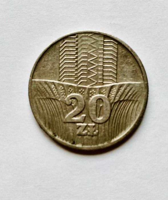 Moneta 20zł wiezowiec