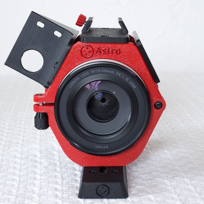 Obejmy do Canon RF 70-200 f4 astrofotografia