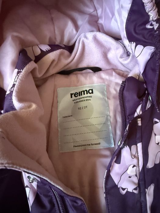 Зимовий комбінезон Reima 92