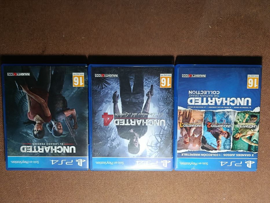 PS4 - Uncharted Saga completa