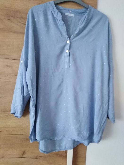 Bluzka made i italy  włoska wiskoza