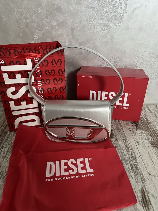 Сумка Diesel срібна
