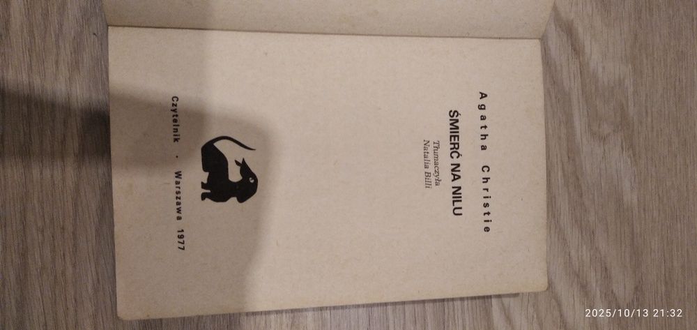 Śmierć na Nilu Agatha Christie