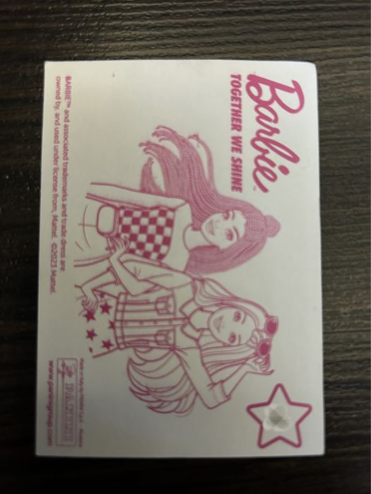 Naklejki Barbie Panini Together We Shine