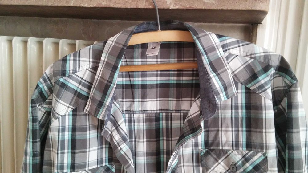 Super lekka bawełniana męska koszula na lato  - 3XL !!