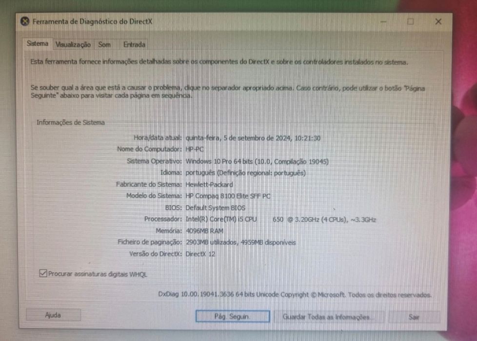 HP Compaq Elite 8300 Intel Core i5