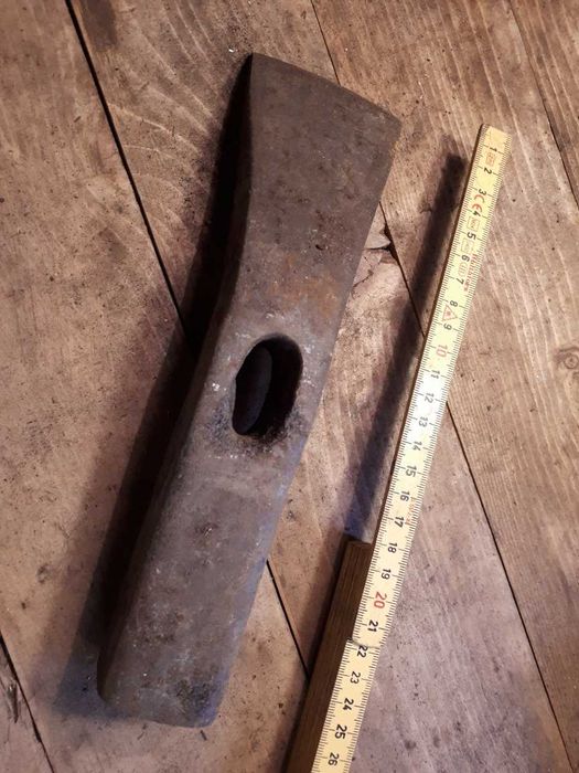 Stary oryginalny zabytkowy młotek / młot (ciosło) - 2,5 kiligrama