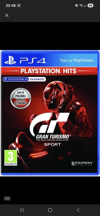 Gran Turismo Sport Polska wersja Językowa PS4