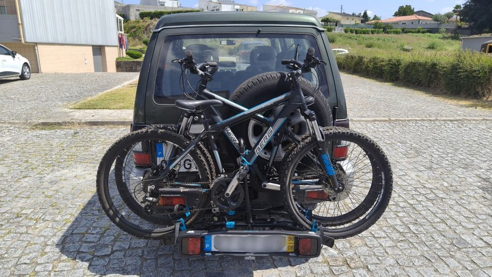 Suporte bicicletas reboque