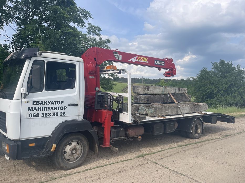 Маніпулятор евакуатор  автовишка. Послуги маніпулятора евакуатора